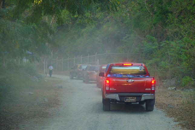Isuzu D-Max in Mt. Pulag