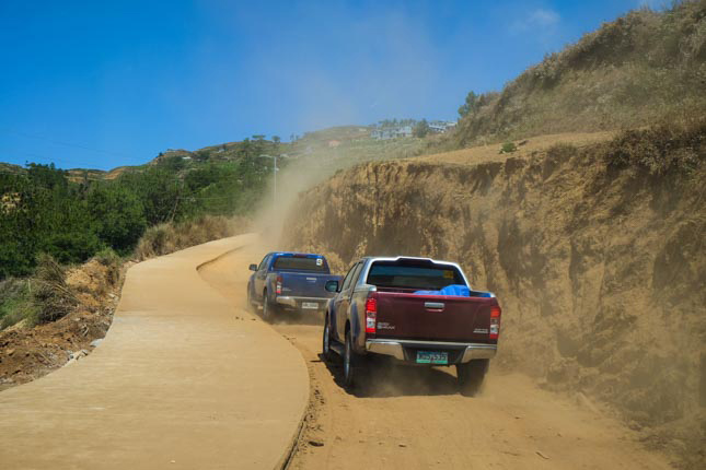 Isuzu D-Max in Mt. Pulag