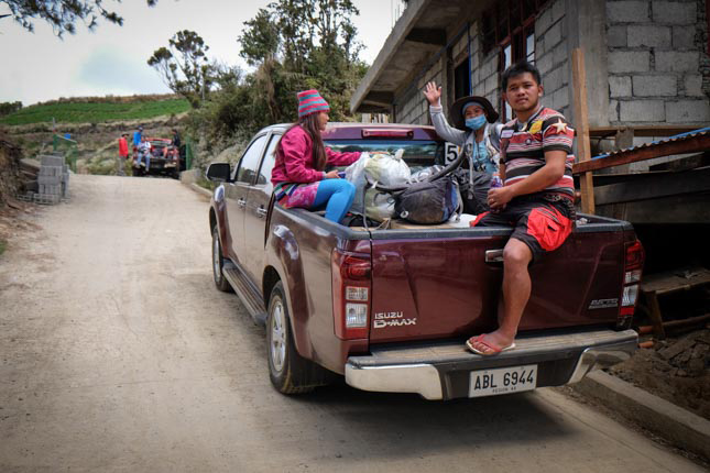 Isuzu D-Max in Mt. Pulag