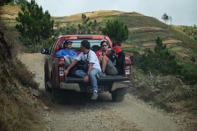 Isuzu D-Max in Mt. Pulag