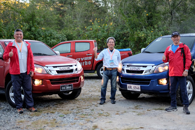 Isuzu D-Max in Mt. Pulag