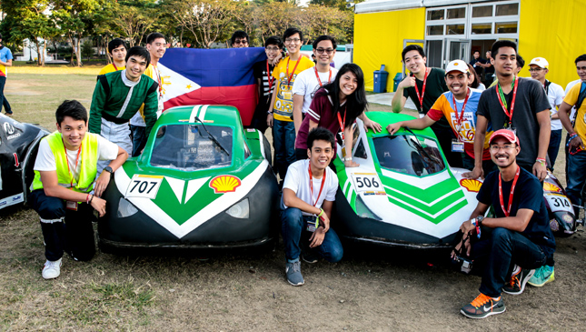 Shell Eco-Marathon Asia contestants