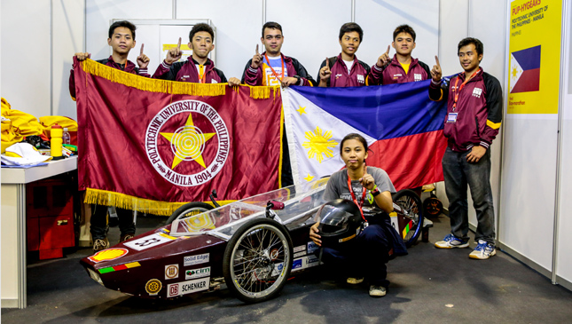 Shell Eco-Marathon Asia contestants