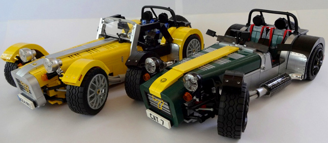 Caterham Seven Lego set