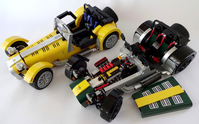 Caterham Seven Lego set