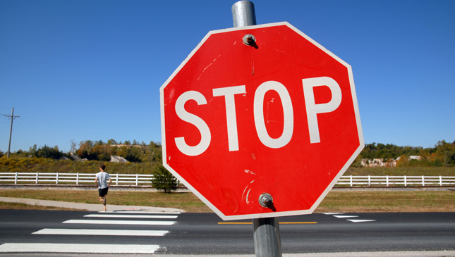 Stop sign