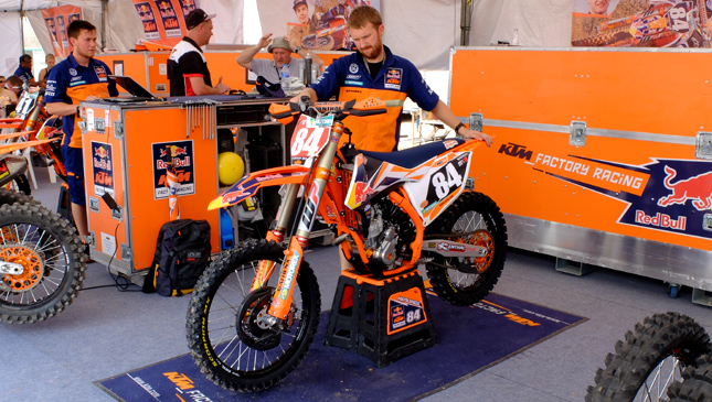 MXGP dirt bike