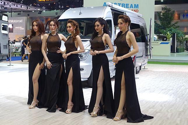 Bangkok International Motor Show girls