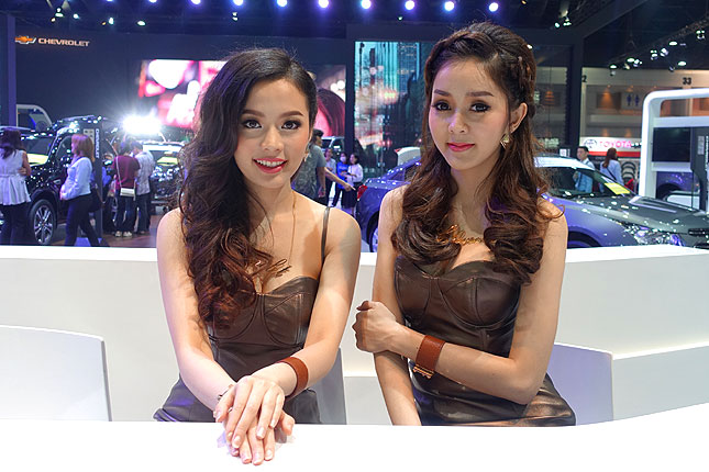 Bangkok International Motor Show girls