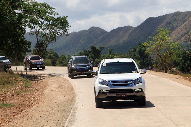 Isuzu MU-X in Palawan