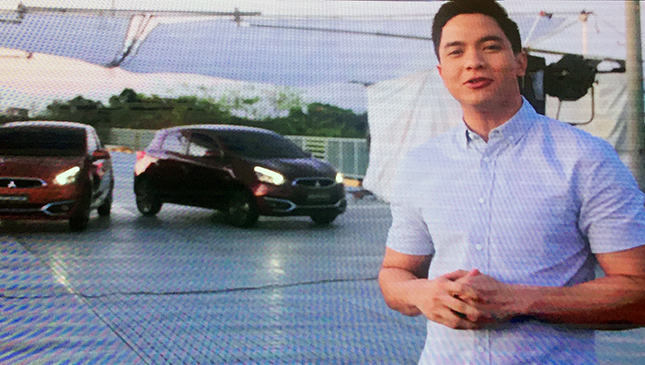 AlDub endorses the Mitsubishi Mirage