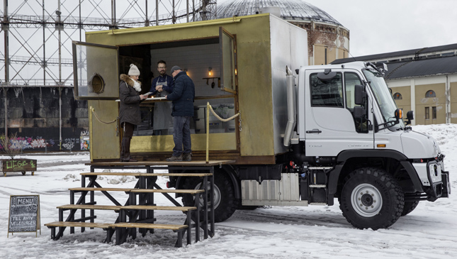 Unimog food truck
