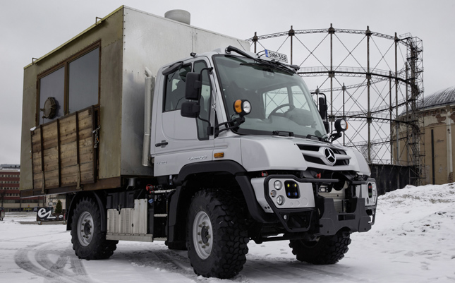 Unimog food truck