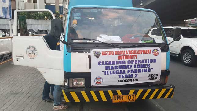 MMDA's Frequently Asked Questions on towing