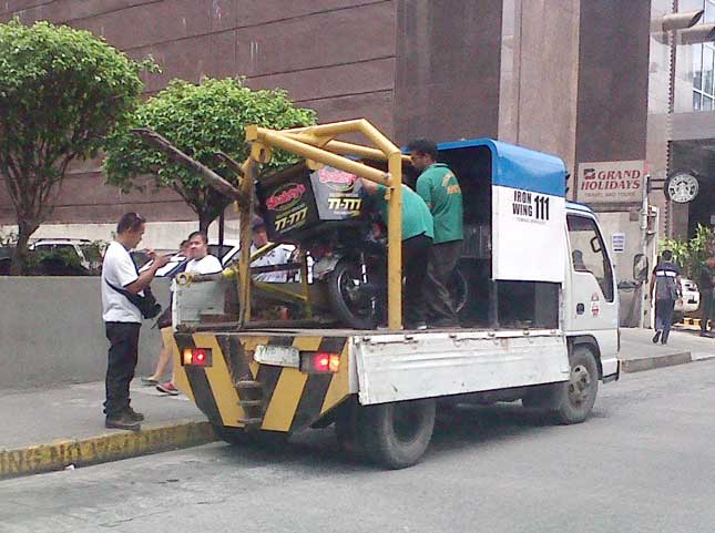 MMDA towing guidelines