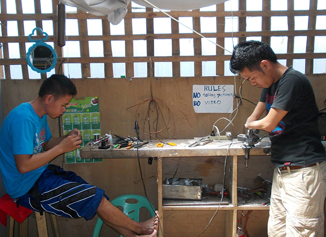 Tricycle scale models in Dumaguete