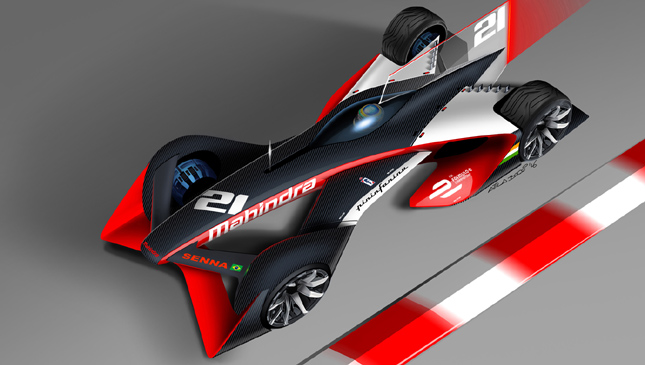 Formula E racer