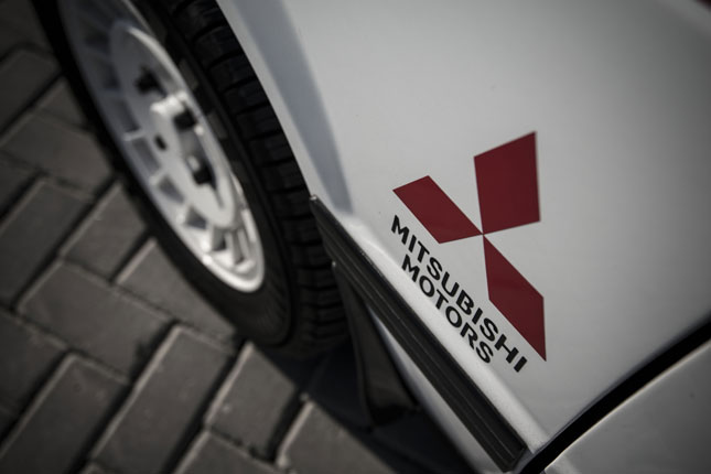 Exterior detail of a 1987 Mitsubishi Lancer GT, also known as the ‘Lancer box-type’ in the Philippines