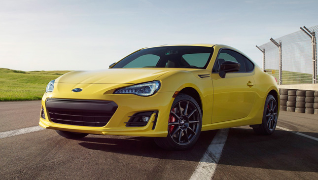 Subaru BRZ Series.Yellow