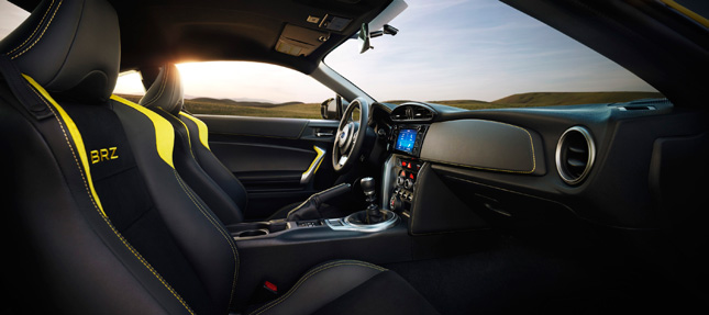 Subaru BRZ Series.Yellow