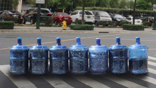 Cigarette butts in Bonifacio Global City