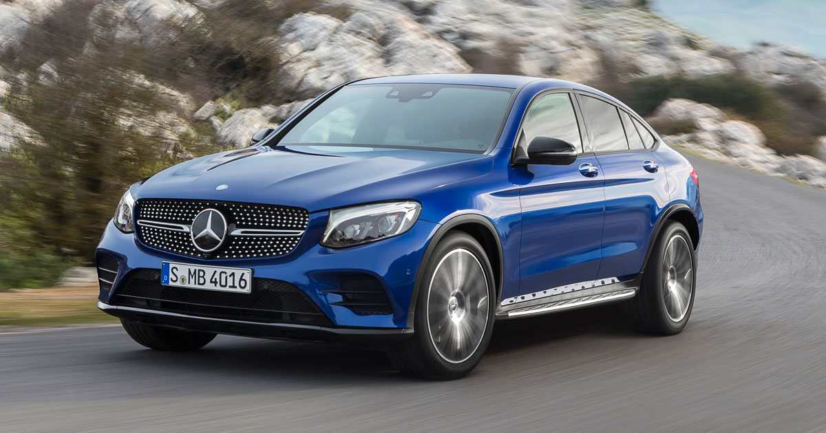 The Mercedes-Benz GLC Coupe has become a reality