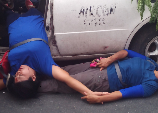 Guadalupe Bridge earthquake drill