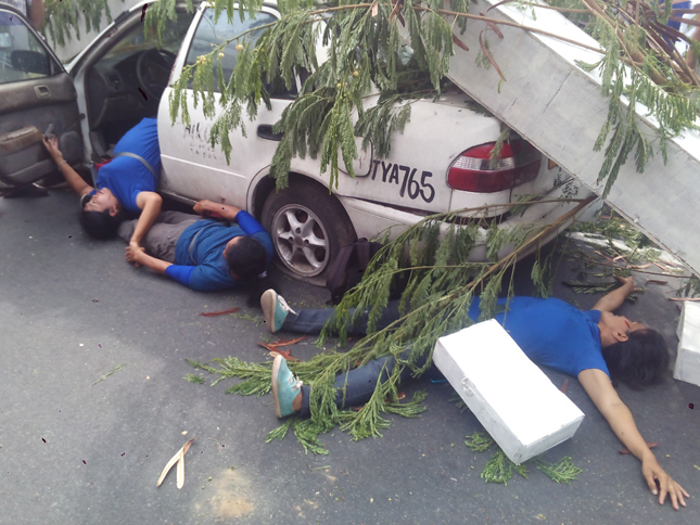Guadalupe Bridge earthquake drill