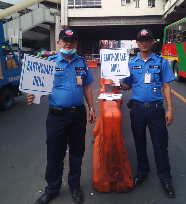 Guadalupe Bridge earthquake drill