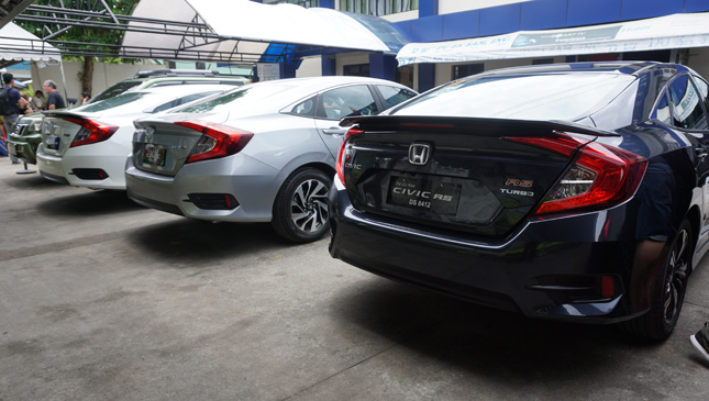 Honda Civic drive in Bohol