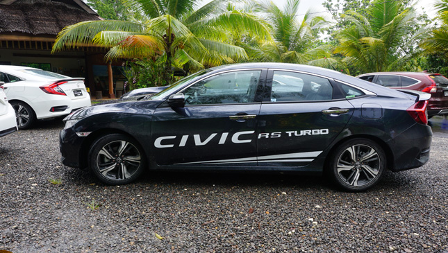 Honda Civic drive in Bohol