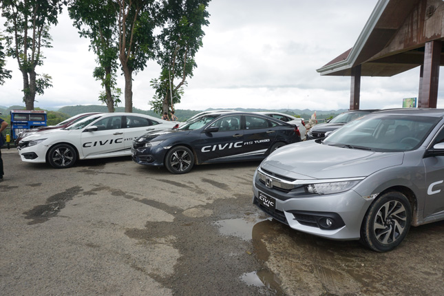Honda Civic drive in Bohol