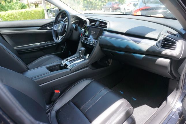 Honda Civic drive in Bohol