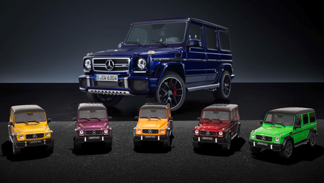 Merecdes-Benz G63 scale models
