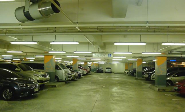 Promenade basement parking