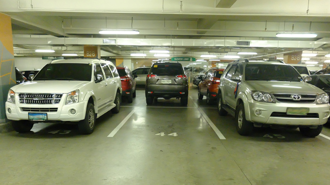 Promenade basement parking