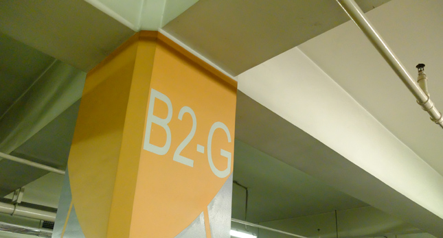 Promenade basement parking