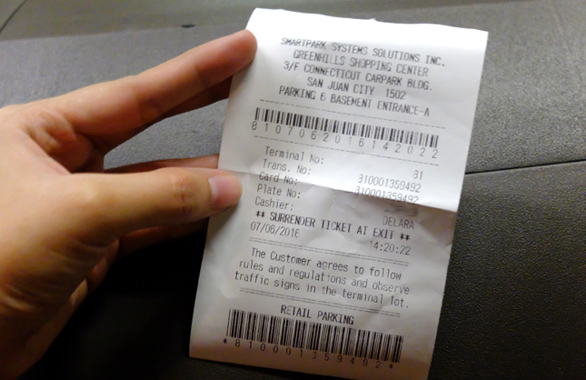 Promenade basement parking