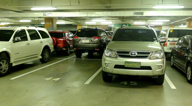 Promenade basement parking