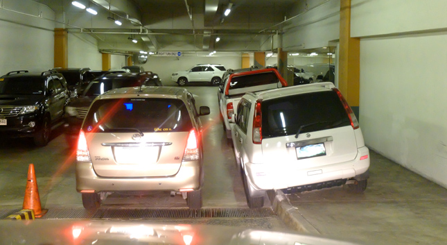 Promenade basement parking